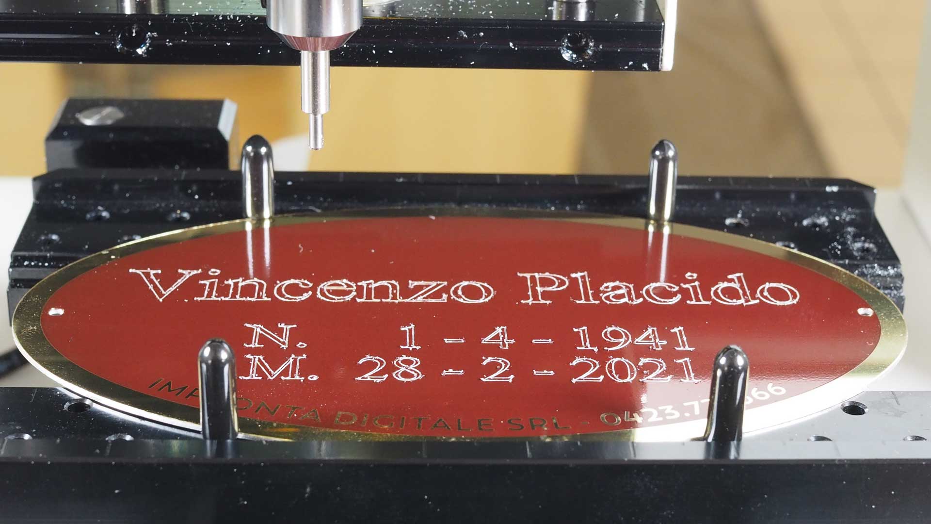 Funeral plaques