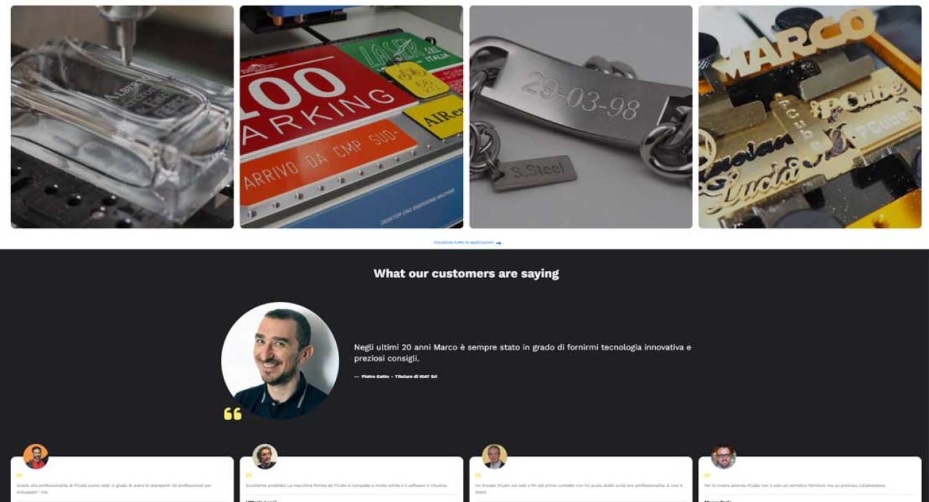 PCube Showcases and Customer