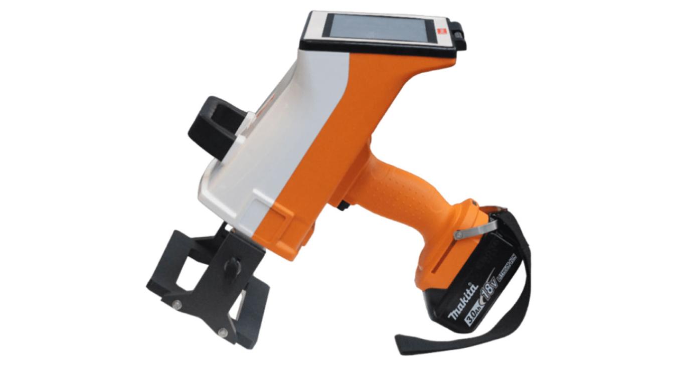 MNSBTC-103 Portable cordless dot peen marking machine with touch screen