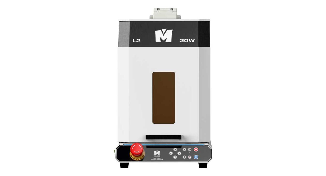 L2 Marcatore laser fibra compatto