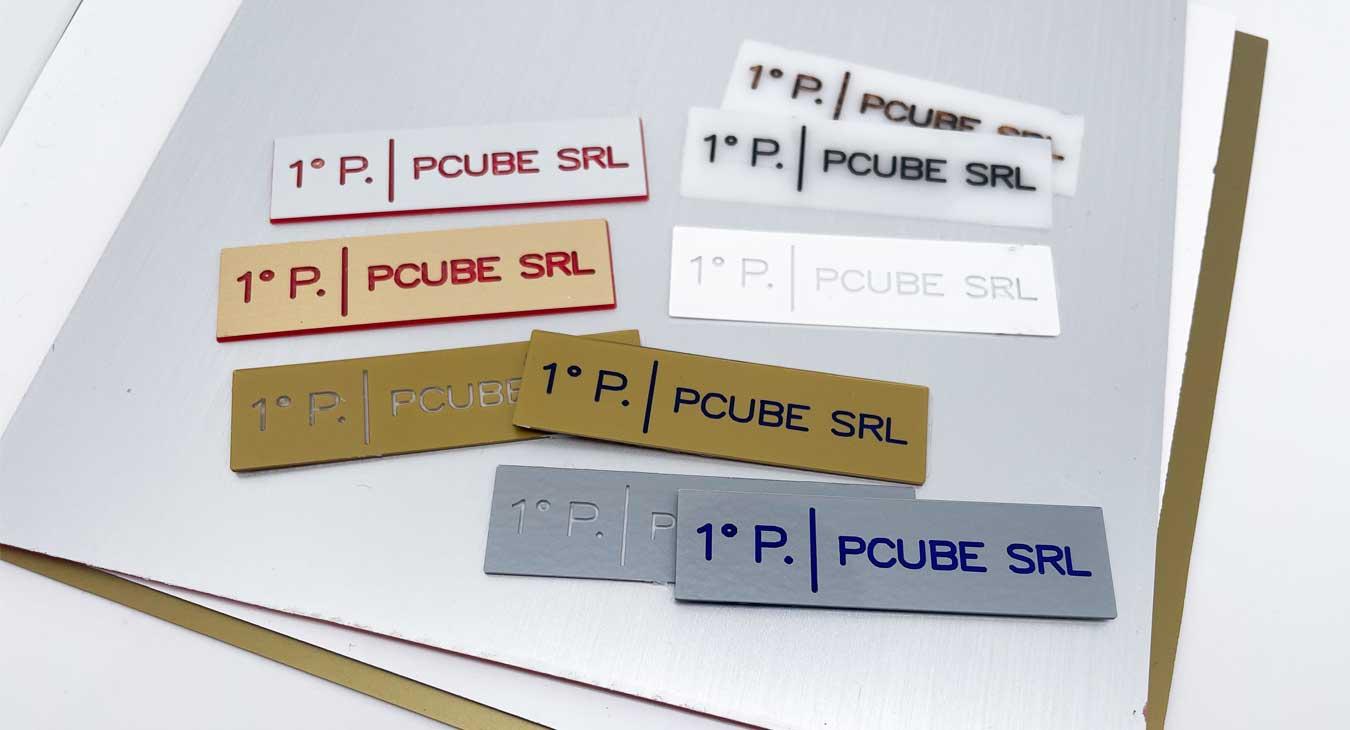 Engraving of intercom nameplates